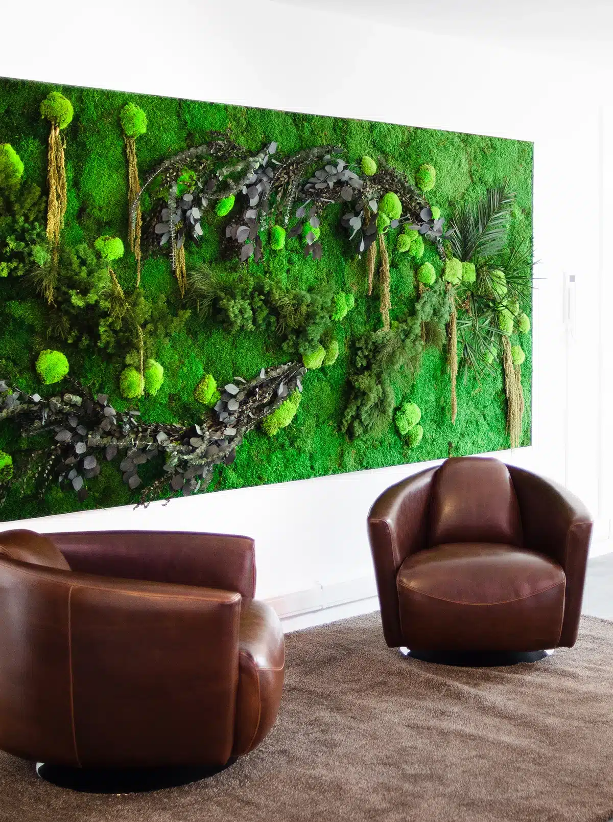 green wall, accoustic wall