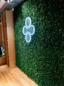 Greenmood Velvet Leaf velvet leaf green wall — gallery view 10