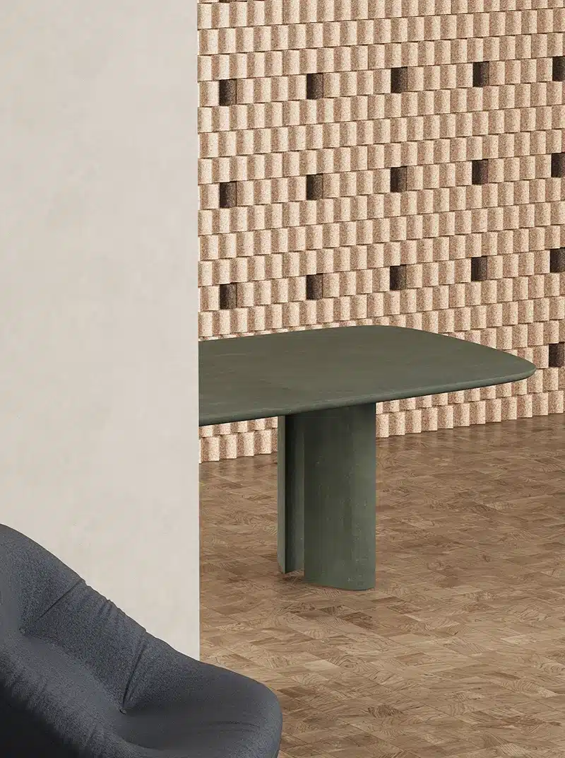 acoustic cork wall