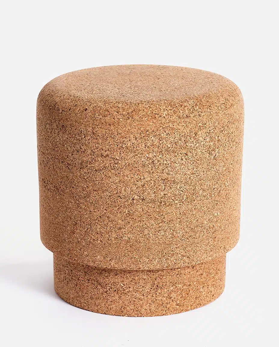 Mario Pouf - Compressed Cork