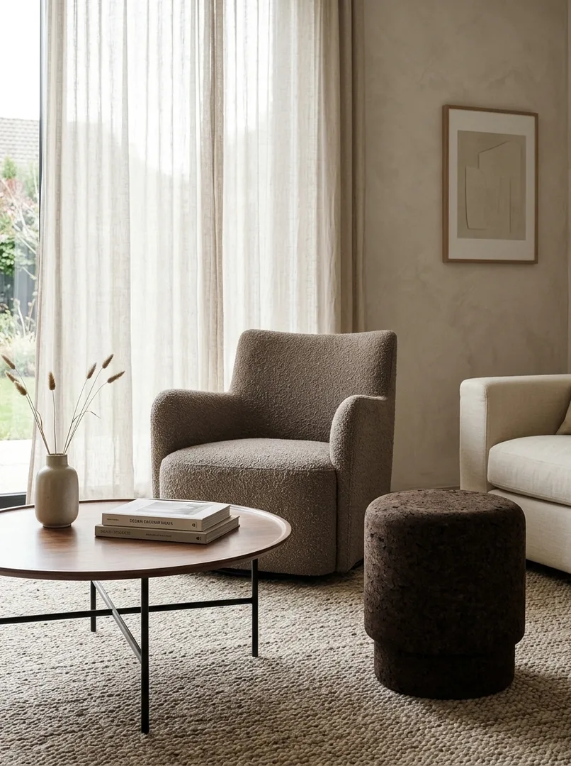 Mario Pouf - Expanded Cork