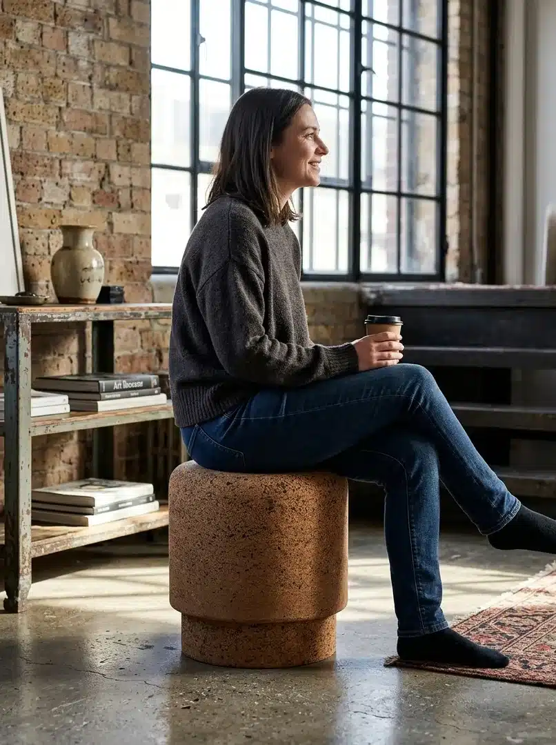 Mario Pouf - Sneakers Black