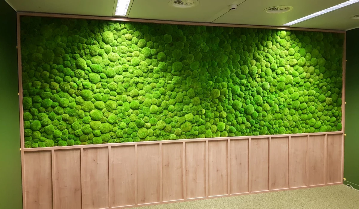Moss Cladding Preserved Moss Walls vs Living Walls: Complete Architect's Guide (2026 ...