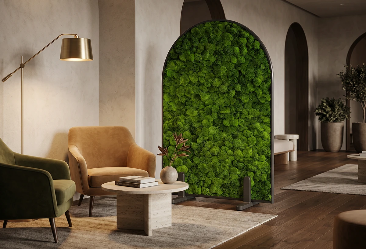 Modulor,Mobile natural partitions,Modular mobile divider,Green Modular mobile divider,Green Modular divider