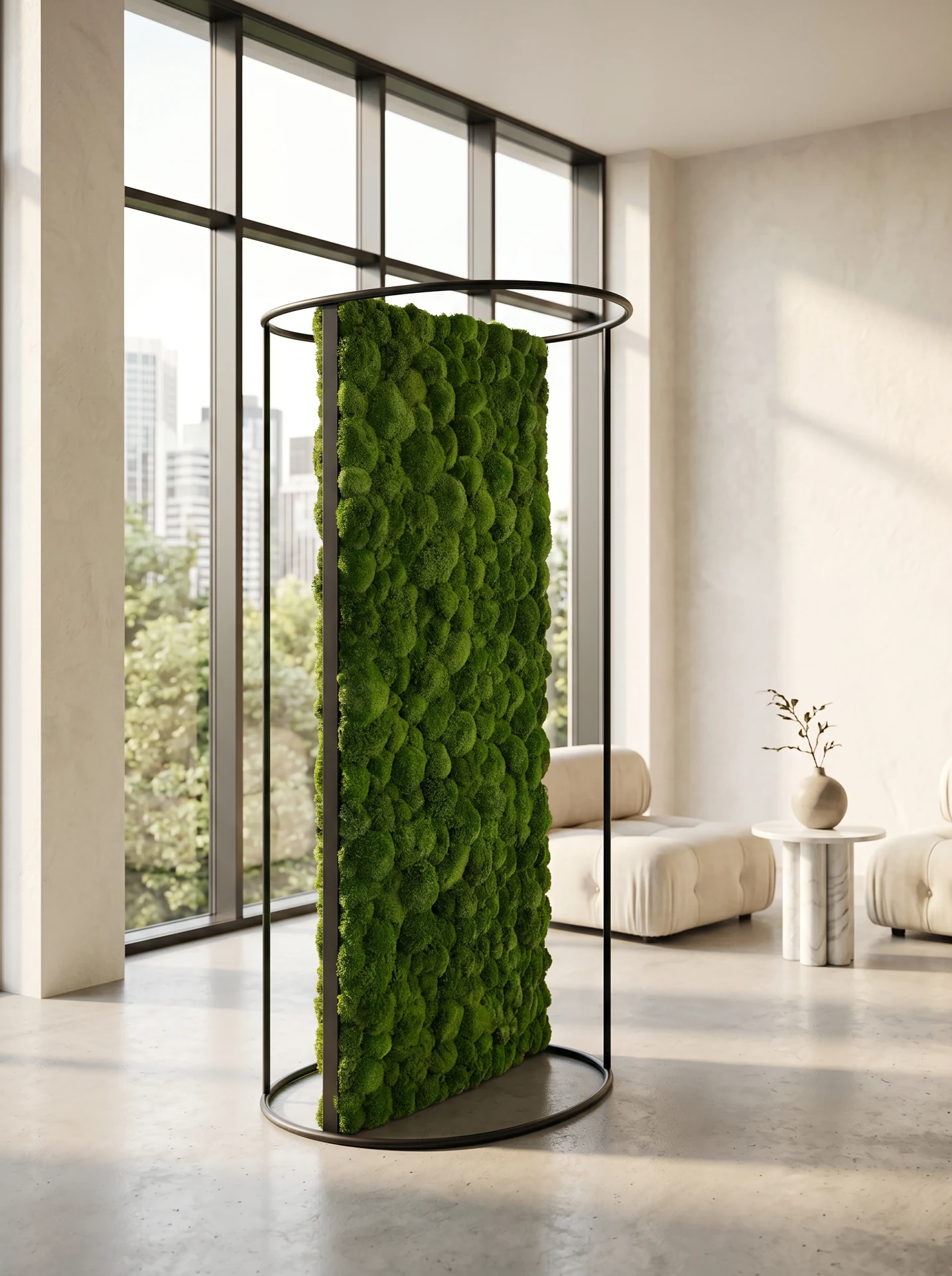 G-Divider - Acoustic Moss Partition Divider - Greenmood