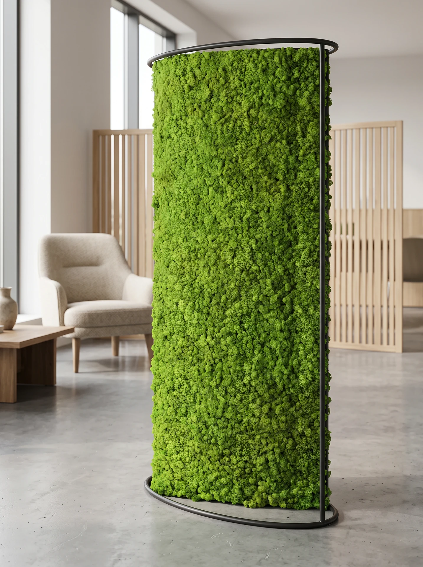 Design Dua クーファン＋moss pad＋スタンドセット G-Divider - Acoustic Moss Partition Divider - Greenmood